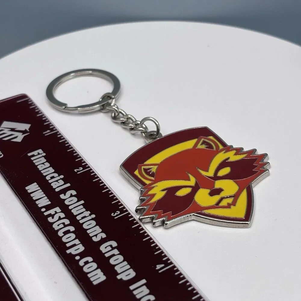 Marvel Rocket Raccoon Metal Enamel Keychain Surreal Entertainment 2018 Collectib